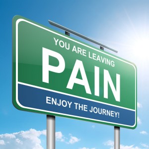 leaving pain sign